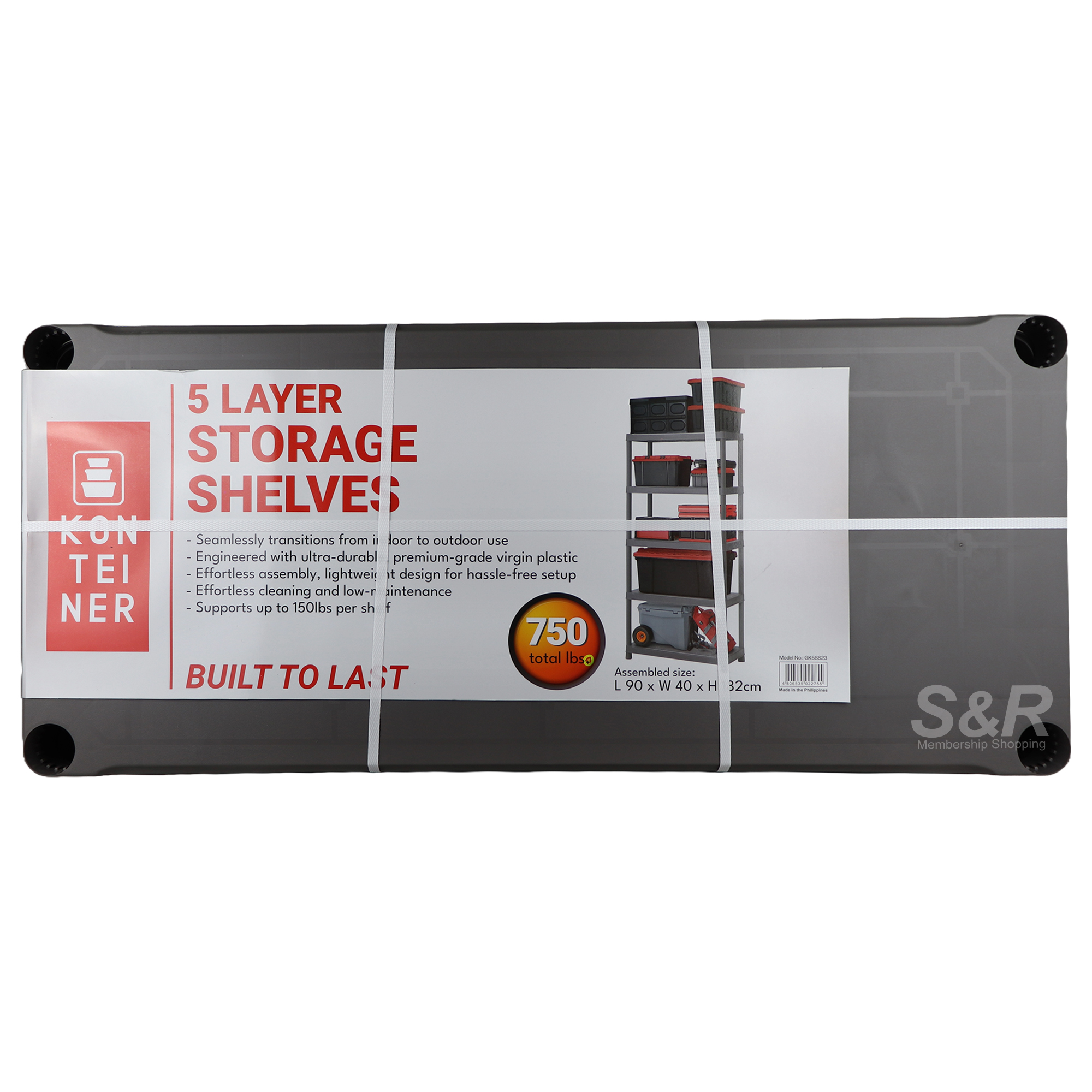 Konteiner 5 Layer Storage Shelves Konteiner 5 Layer Storage Shelves